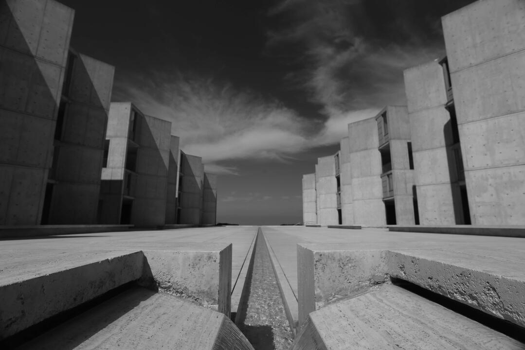Salk Institute Architecture, La Jolla CA